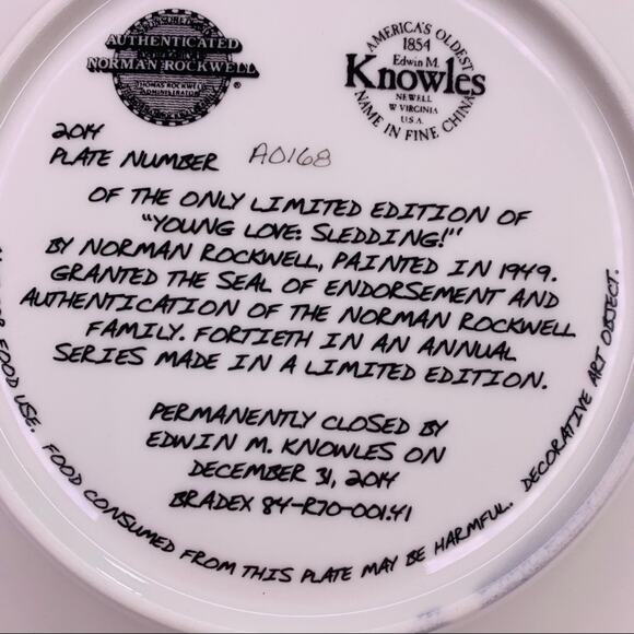Norman Rockwell Young Love: Sledding Christmas - Picture 9 of 10